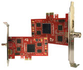 การ์ดจับภาพวิดีโอเสียง 2 ช่อง HDMI / SDI การ์ดจับภาพ PCI-E สำหรับเซิร์ฟเวอร์สื่อ